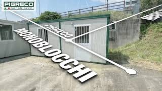 Monoblocchi prefabbricati e baracche per cantiere certificati [upl. by Macdonald]