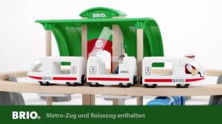 BRIO Metro City Train Set 33514 Deutsch [upl. by Colvert971]