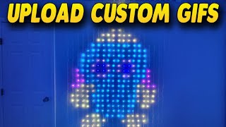 Govee Curtain Lights 2 How To Upload Custom GIFs  Simple Guide [upl. by Lavoie]