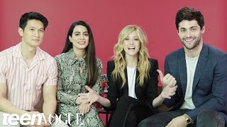 The Shadowhunters Cast Plays I Dare You  Teen Vogue [upl. by Oidacra]