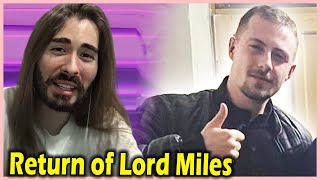 Moistcr1tikal reacts to James Corden Return of Lord Miles and more [upl. by Saile876]