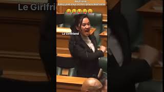 new zealand mp in parliament😂😂😂viral comedy funny trending new bfgf Fun shortfeed 😝😝😝🤣🤣🤣😂🤣😂🤣 [upl. by Harrak]