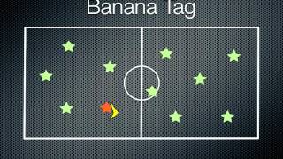 PE Games  Banana Tag [upl. by Anuahsar]