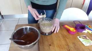 Paleo Food  Schoko Bananen Brownies [upl. by Anoik]