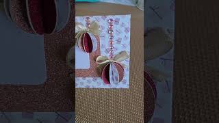 Carte Noël 🎅 🤶 diy carte card christmas cartes noel scrapbooking [upl. by Debbie]