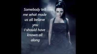 Evanescence  It Was All A Lie lyrics [upl. by Onaicul]