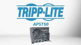 Tripp Lite 750W PowerVerter InverterCharger APS750 [upl. by Laurens]