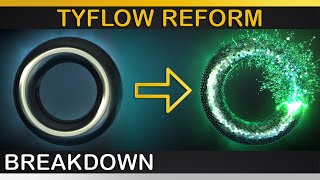 tyFlow  DESTRUCTION and REFORM tutorial [upl. by Letti]