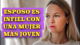 ESPOSO ES INFIEL CON UNA MUJER MÁS JOVEN  Romántica  Series y novelas [upl. by Winne]