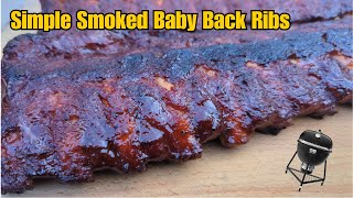 Simple amp Delicious Baby Back Ribs on the Weber Summit Kamado [upl. by Lahcar]