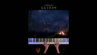 Jeremy Soule  Secunda pianocover piano skyrim theelderscrolls [upl. by Kram]