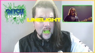 quotLimelightquot Live by RUSH  Drummer reacts [upl. by Lundeen677]