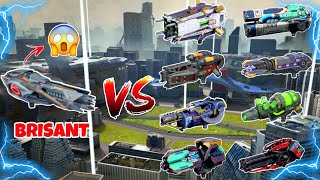 WR🔥Brisant VS All Heavy Weapon Comparison War Robots [upl. by Hueston171]