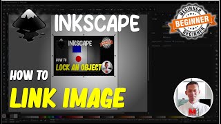 Inkscape How To Link Image [upl. by Nataline]