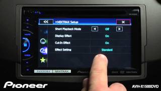 How To  AVHX1500DVD  MIXTRAX Settings [upl. by Ogir]