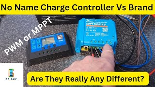 What Do These Solar Charge Controllers Have In Common Cheap PWM amp Victron MPPT [upl. by Damalus]