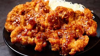 鶏胸肉を毎日15枚食べる料理研究家が1人前100円でできる柔らかすぎる『チキンカツ』の作り方を教えます！ [upl. by Haugen180]