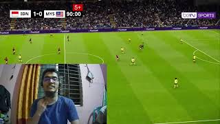 eFootball Pes 21 Gameplay  Indonesia U19 vs Malaysia U19  SEMIFINAL  Kejuaraan AFF U19 2024 [upl. by Asiral884]