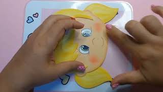 DIY COMO FAZER UMA BONECA DE EVA [upl. by Inat]