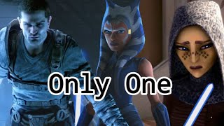 Star Wars  Ahsoka Barriss and Starkiller  Only One [upl. by Minsat286]