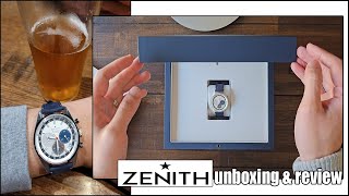 Zenith El Primero Chronomaster Original  Unboxing amp Review [upl. by Fernando]