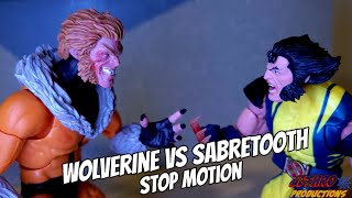 Wolverine VS Sabretooth Stop Motion Short Film [upl. by Whallon]