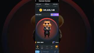 23 June Hamster KomBat today combo cards today Hamster KomBat combo cards hamster KomBat combo [upl. by Assirrec]