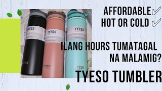 TYESO TUMBLER PRODUCT REVIEW [upl. by Yeliac153]