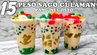 SIGURADONG HINDI MO MAMALIITIN ANG KITA DITO VIRAL SAGO GULAMAN HALOHALO PANG NEGOSYOLAKI NG KITA [upl. by Navaj324]