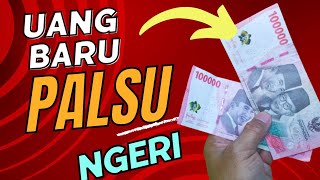 CARA MEMBEDAKAN UANG ASLI DAN PALSU [upl. by Ynnej]