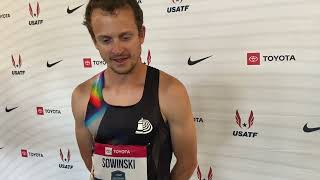 Erik Sowinski 800m SemiFinals USATF Championships [upl. by Agnesse26]