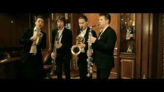 Entertainer performed by a sax quartet [upl. by Eirrehs]