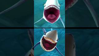 Hungry Shark World Evolution Of Porbeagle Shark Bite [upl. by Amora]