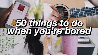 50 things to do when youre bored at home ☂ [upl. by Tegdig20]