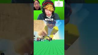 PokeTuber REACTS KreekCraft This Roblox Game Actually Gives Free Robux [upl. by Eeb]