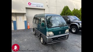 1997 Honda ACTY Street XI PGMFi HH3 Driving [upl. by Staw]