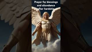 A prayer for abundant of blessings after hardship god jesus prayer motivation love viralshort [upl. by Cacka]