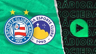 Bahia x Jacobina  Campeonato Baiano  2024  Rádio Sociedade [upl. by Htnamas936]