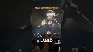 Travis Scott elogia Milano🔥🇮🇹  viral shortsitalia travisscott milan concerto live rap [upl. by Namijneb991]