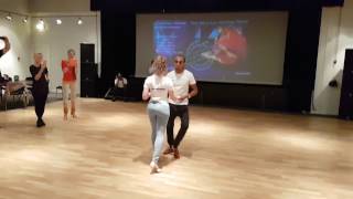 Morenasso amp Margaux  Kizomba workshop [upl. by Viking]