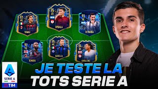 JE TESTE LA TOTS SERIE A SUR FIFA 23  DYBALA DI MARIA BARELLA TOMORI SMALLING TONALI [upl. by Kho]