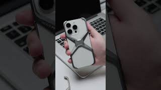 This Xshaped metal frame is really awesome  iPhone case shorts [upl. by Eniruam]