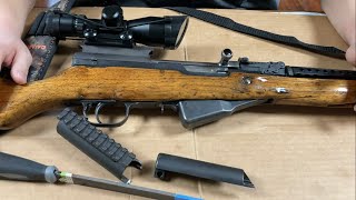 SKS mount and scope set up Very accurate [upl. by Yajnas]