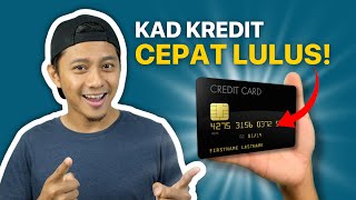 Cara Mohon Kad Kredit Cepat Lulus Elak Bank Reject [upl. by Airetas14]