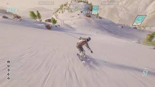 RIDERS REPUBLIC BETA SKIING GAMEPLAY PS4 [upl. by Olivette778]