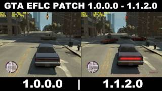 GTA EFLC PATCH 1000 VS 1120 Comparisons FPSGPU USAGE [upl. by Luhem]