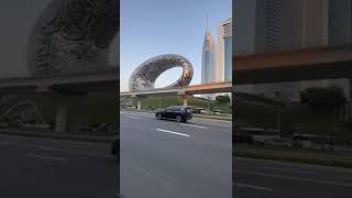 Muzeul Viitorului din Dubai văzut din autocar – Cocktail Holidays in Dubai [upl. by Sirenay]