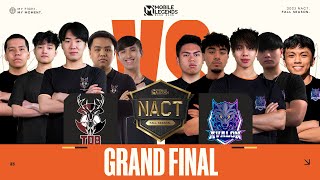 2023 NACT Fall Season Grand Final  Mobile Legends Bang Bang [upl. by Borreri202]