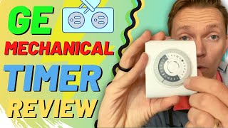 GE Electrical Outlet Timer Review  Mechanical Timer Switch Instructions [upl. by Adohr]