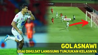 DIHUJAT INDONESIA ASNAWI MALAH JADI PAHLAWAN DI THAILAND CETAK GOL KEMENANGAN [upl. by Fortunna893]